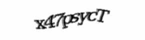 Security check image, please type the characters shown