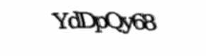 Security check image, please type the characters shown