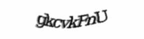 Security check image, please type the characters shown