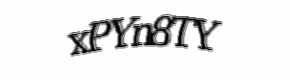 Security check image, please type the characters shown